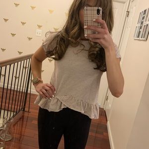 Ten Sixty Sherman Striped Short Sleeve Shirt